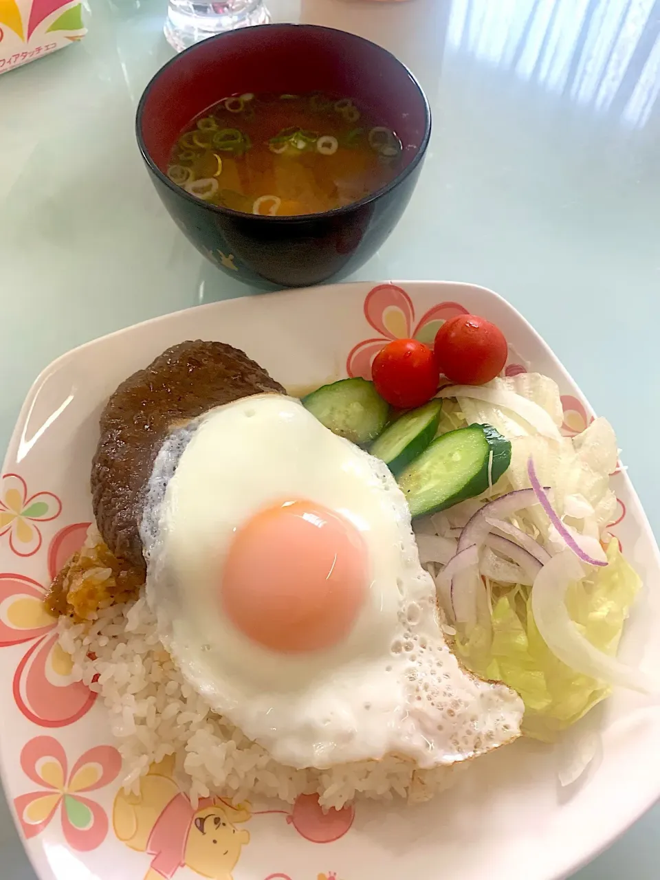 Snapdishの料理写真:2019/07/22 ロコモコ丼|愛華さん