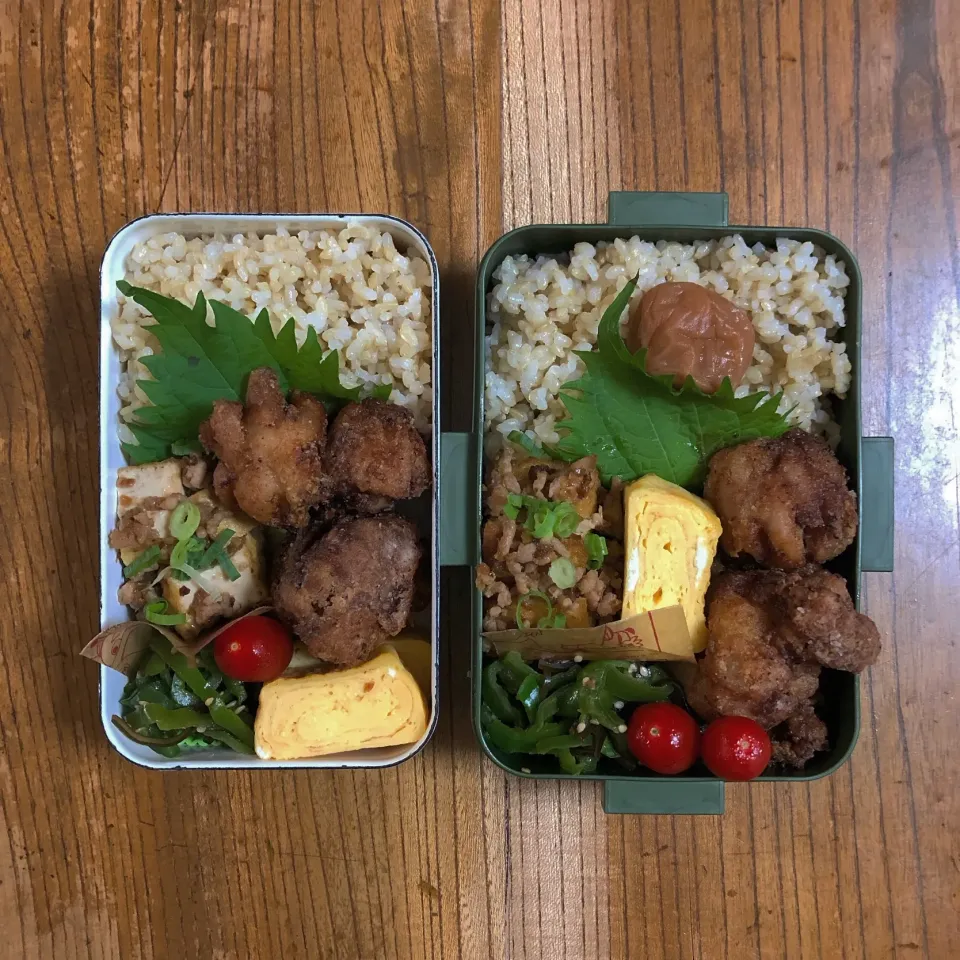 Snapdishの料理写真:#から揚げ弁当|はーさん