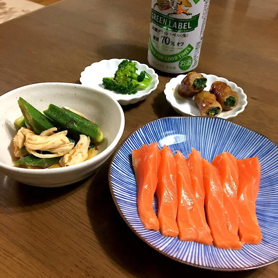 お一人様1日目〜昨日のおつまみご飯〜|あっつさん