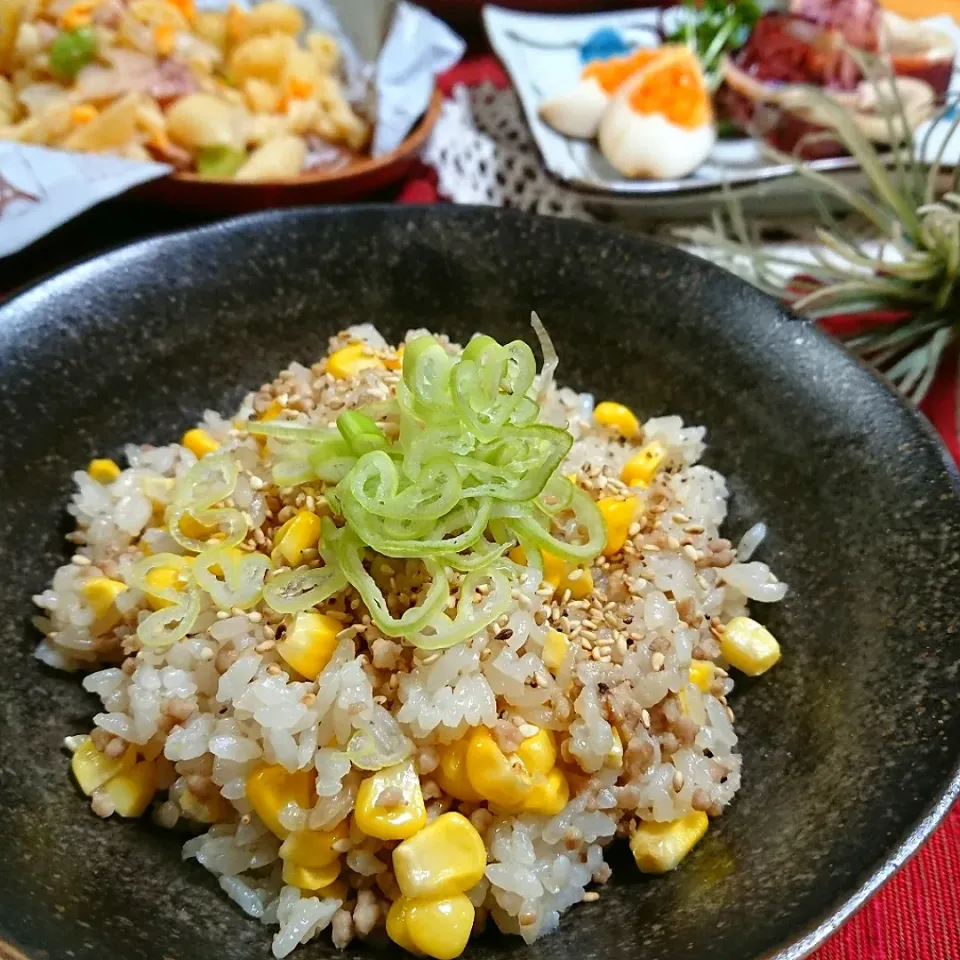 からあげビールさんの料理 お弁当にも◎コクうま最高!中華風とうもろこしご飯|とまと🍅さん