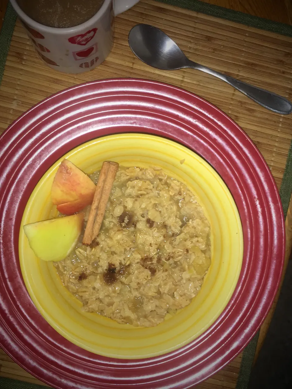 Brown Sugar and Cinnamon Apple Oatmeal With Coffee|Michaels Culinary Adventuresさん