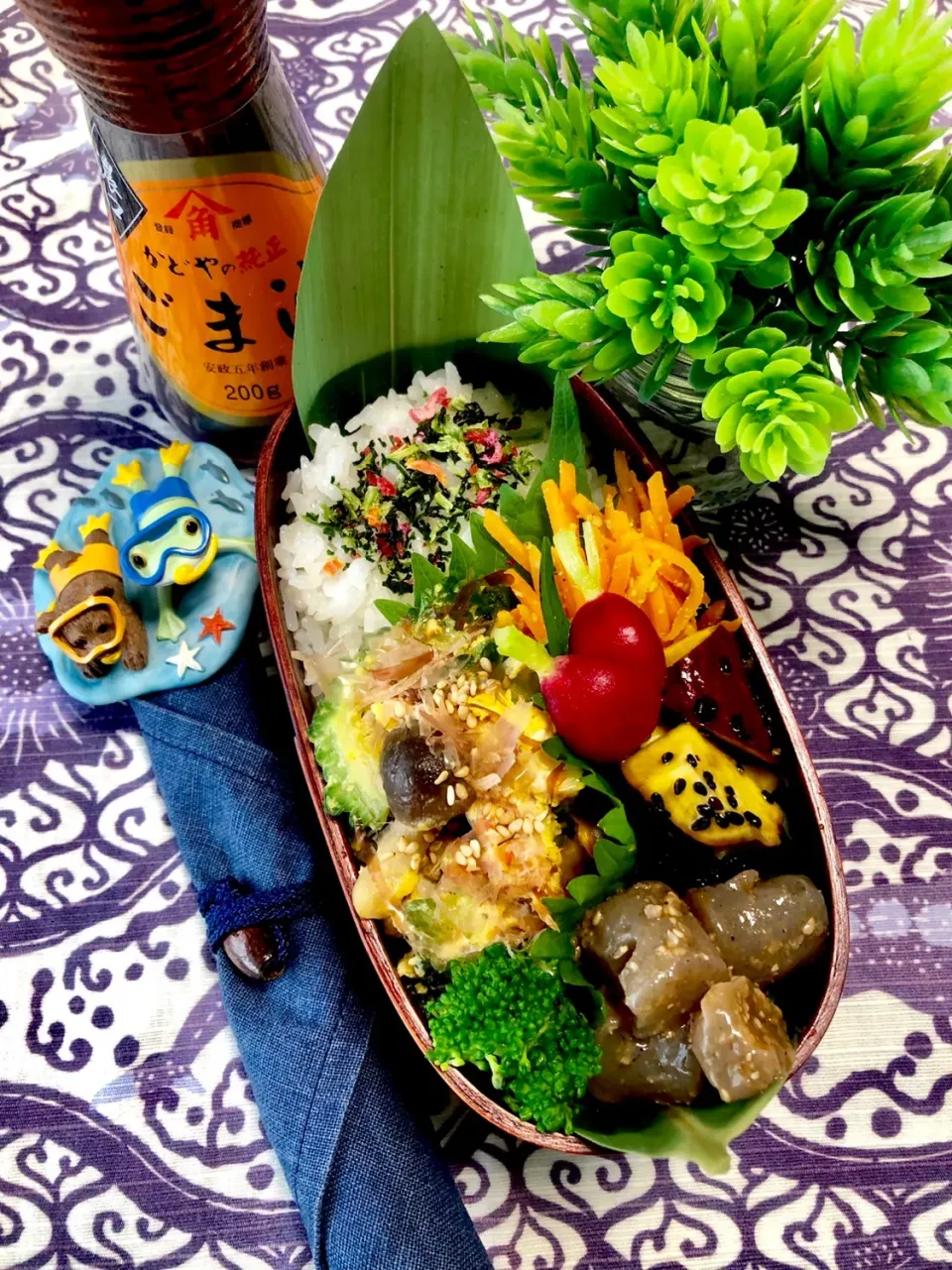 Snapdishの料理写真:本日は私弁🍱|chiezooさん