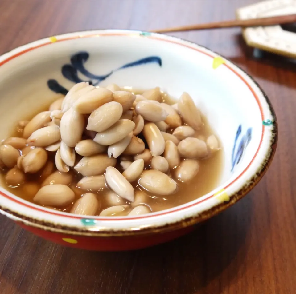 Snapdishの料理写真:落花生の煮物|麻紀子さん