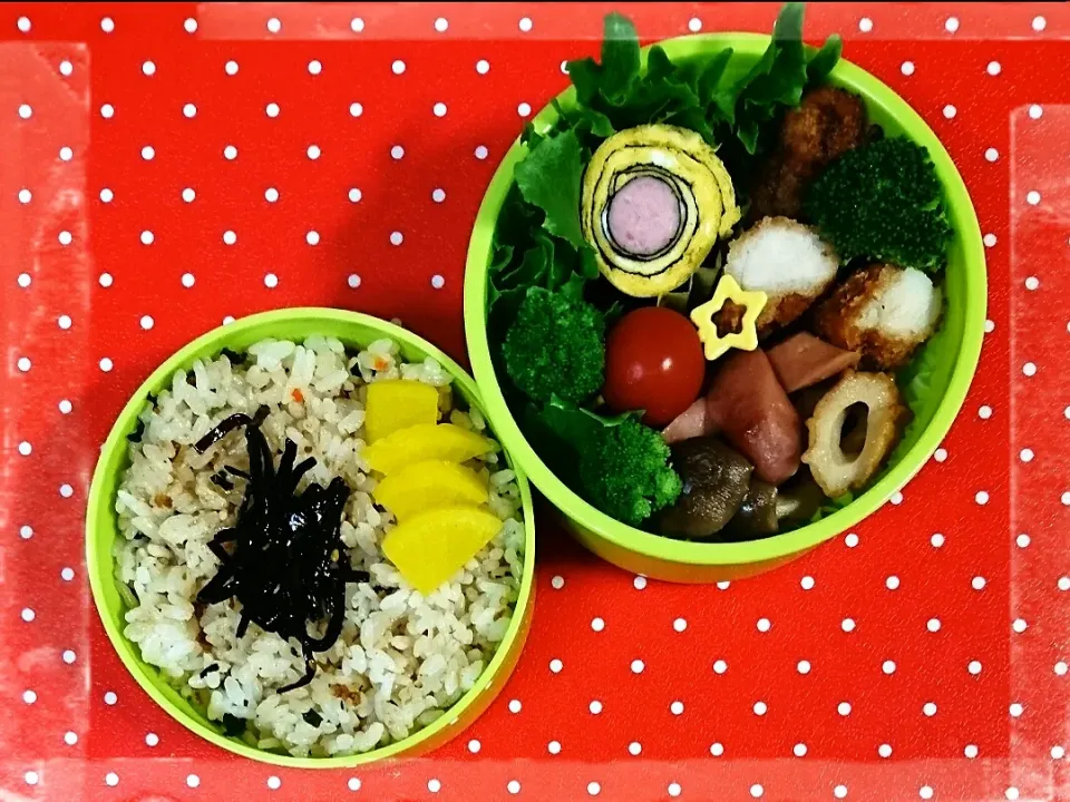 今日のお弁当🎵|美津子さん