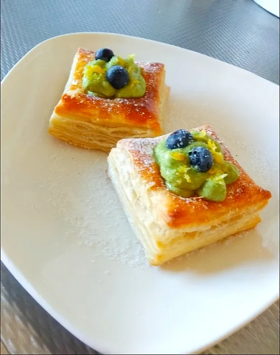 cream cheese matcha passtry|reginaさん