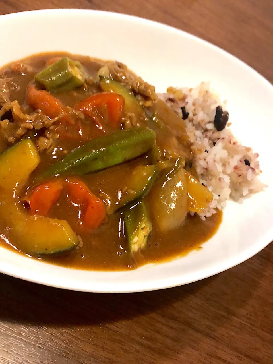 夏野菜カレー|ひーちゃんマンさん