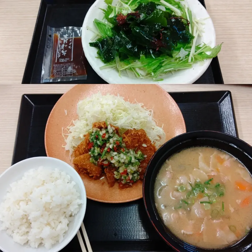 夕飯はマグロカツ
野菜🍅が足りてないのでサラダ🥗も追加|アクちゃんさん