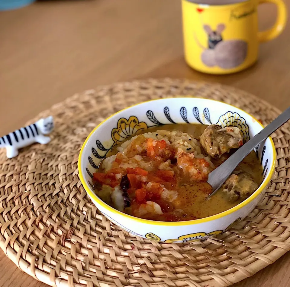 Kadhi Pakora カリ パコラ, 自家製ミートソーストッピング🍃|angiee♡さん