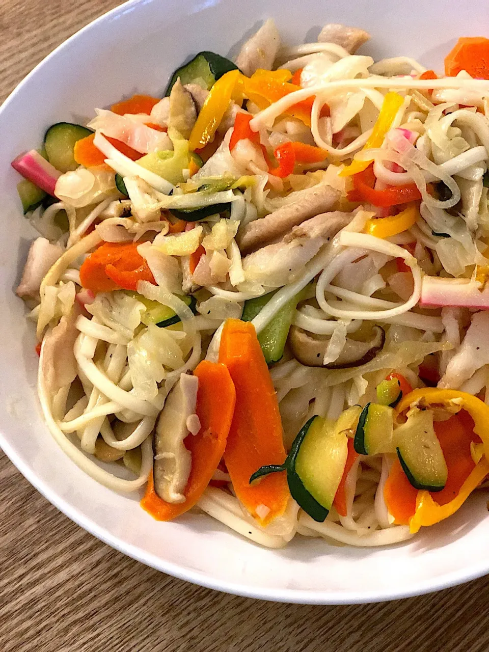 Snapdishの料理写真:塩焼きうどん|Kanaokamiさん