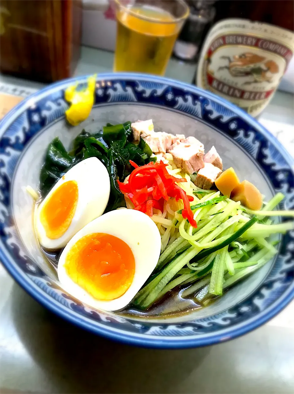 しょうゆ冷やし中華 #昭和|石田尚之さん