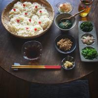 たまにゃ冷麦。