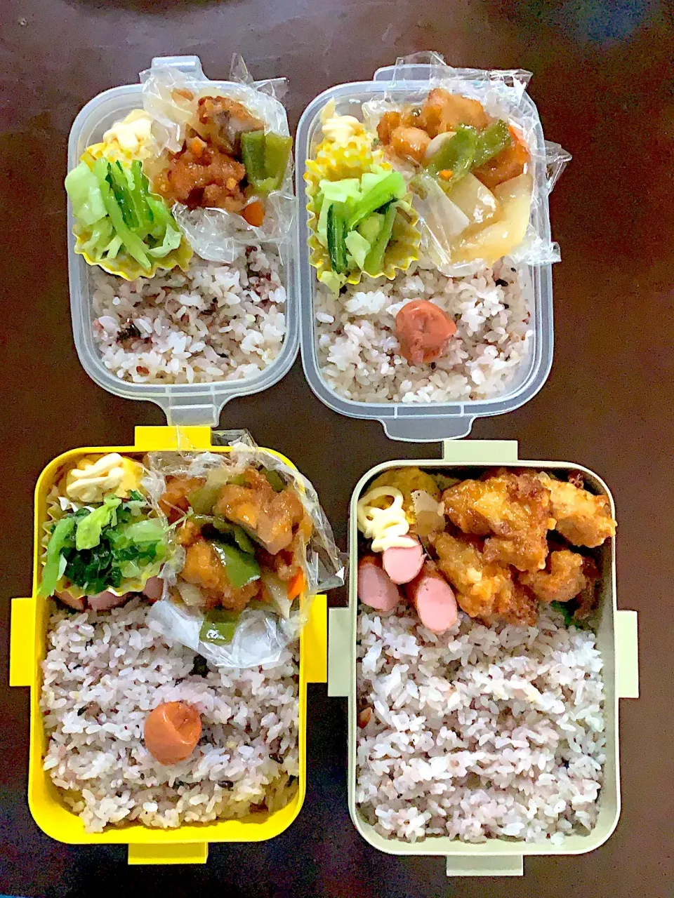 Snapdishの料理写真:7/24 家族のお弁当♡|まこさん