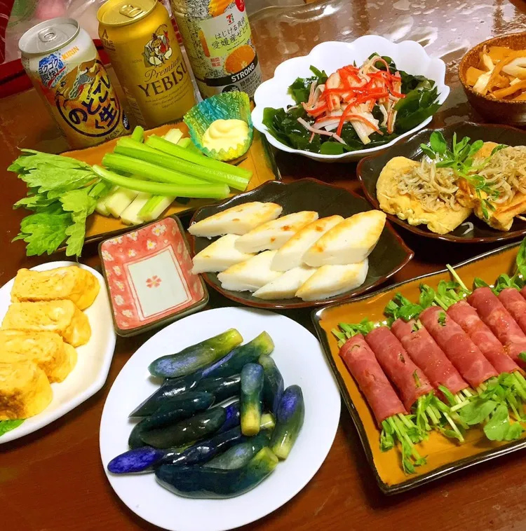 Snapdishの料理写真:お家居酒屋風❤️|えみーこさん