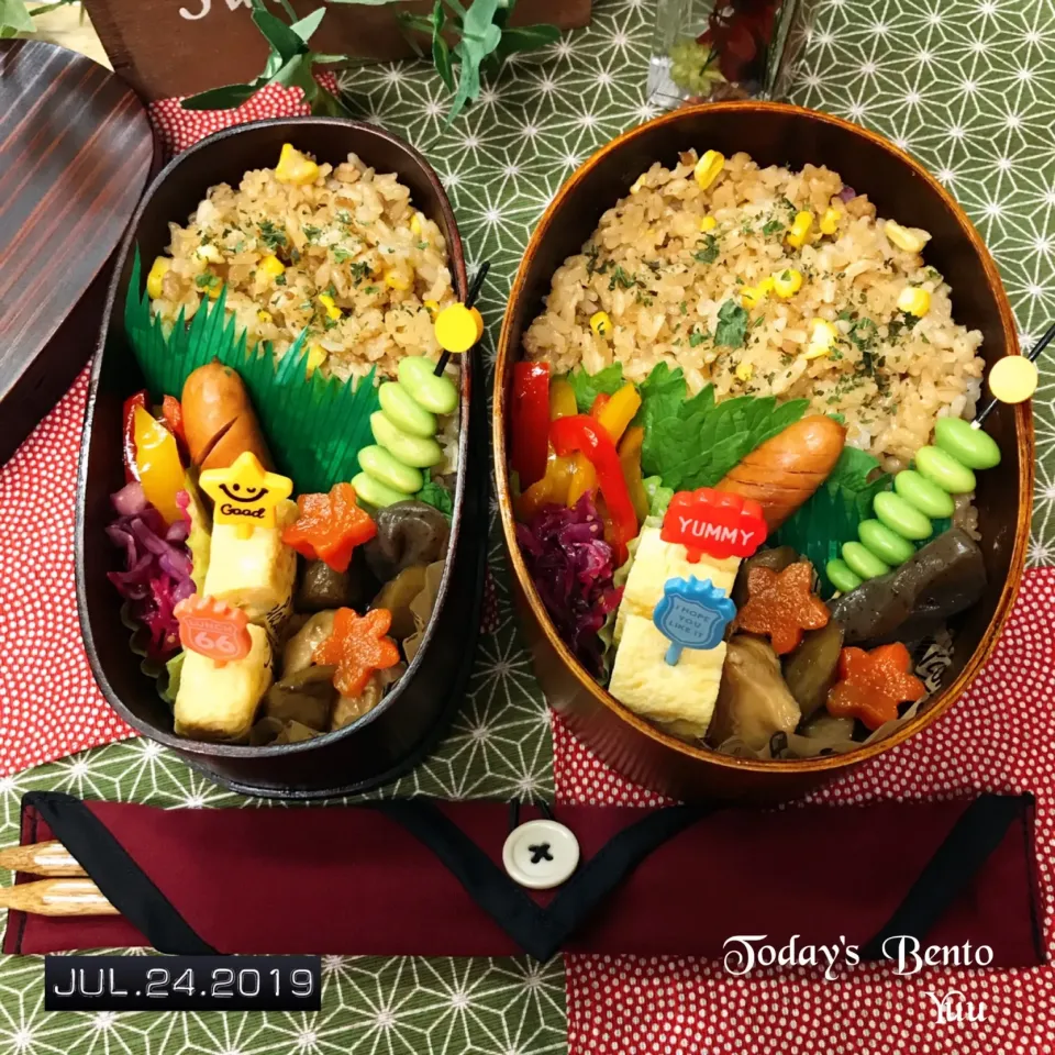 7/24☆*ﾟ今日のBento☆|ゆうさん