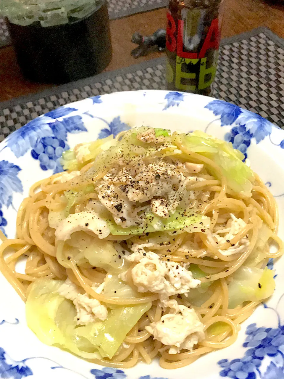 鶏の旨味と黒胡椒を効かせたチキンクリームパスタ🐥|ま〜てぃんさん