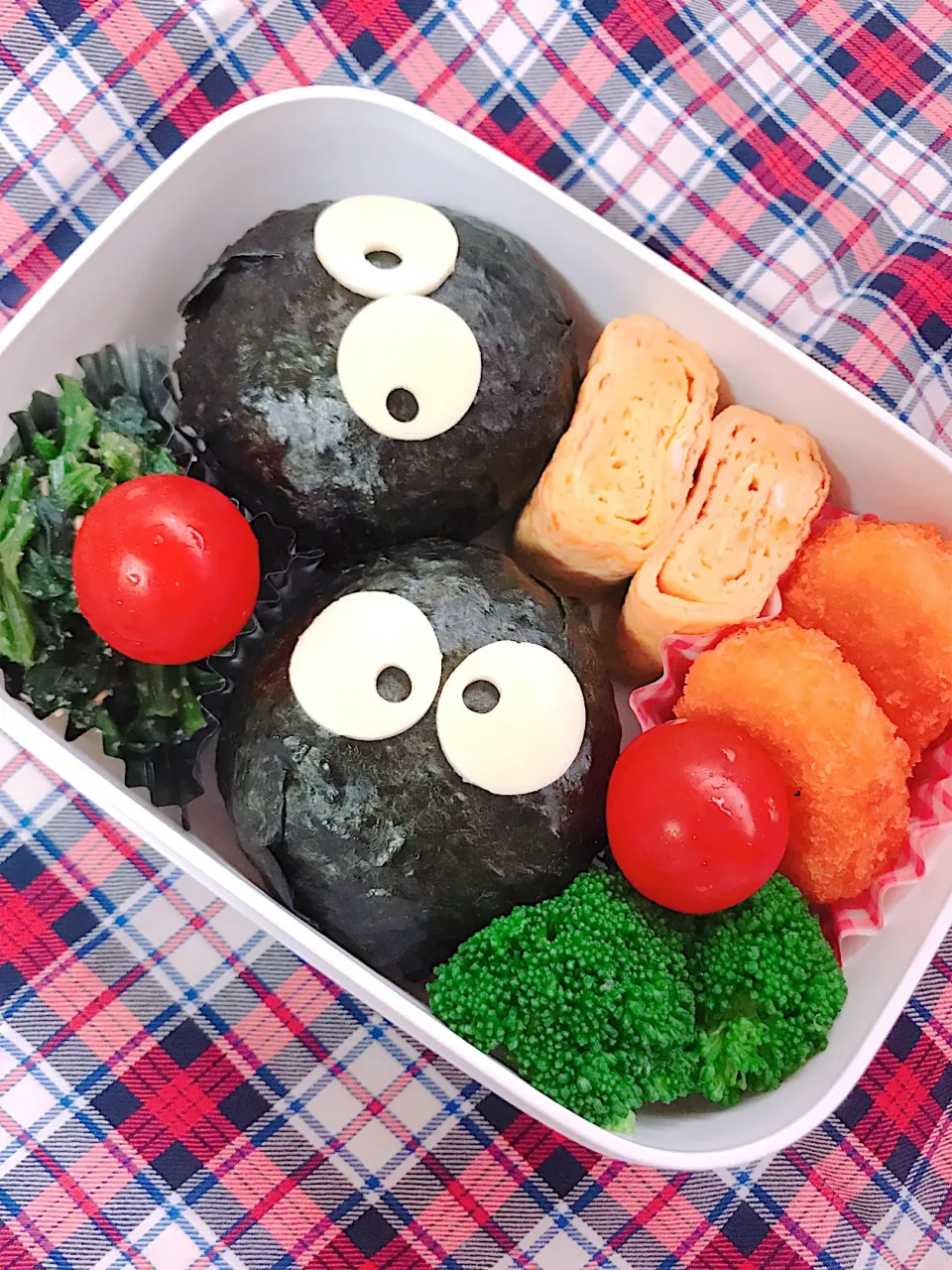 まっくろくろすけ弁当|ゆかりさん