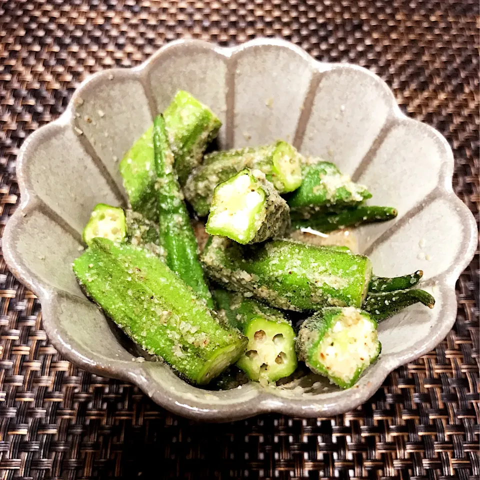 オクラの胡麻和え|1614さん