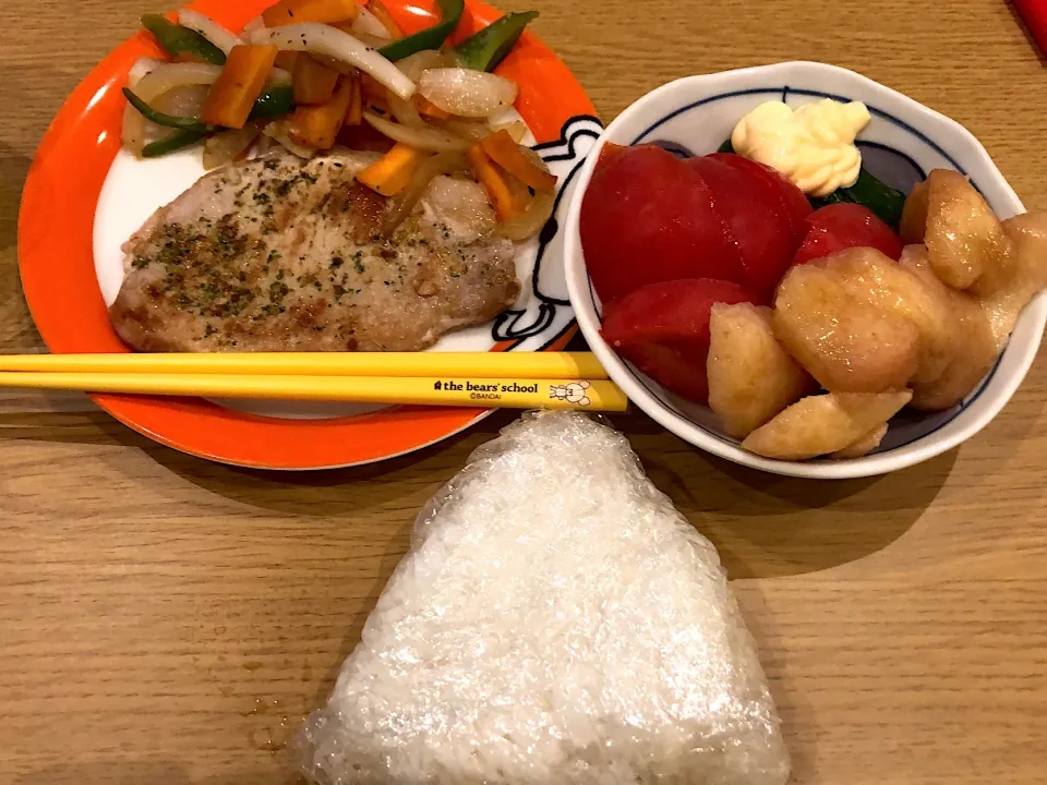 Snapdishの料理写真:よるごはん|まるたさん