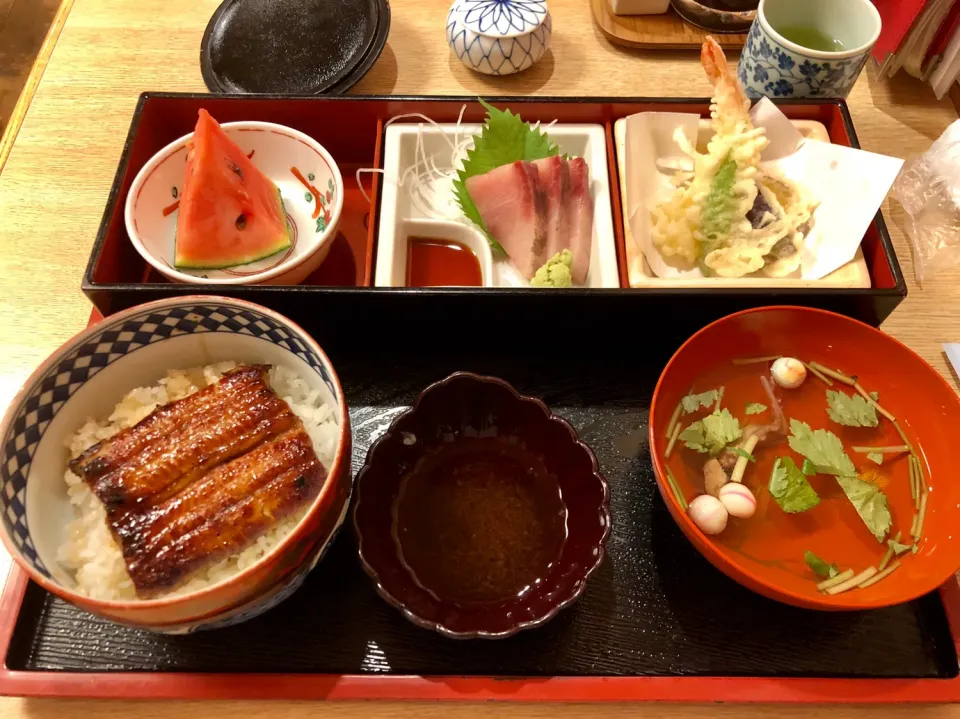 ミニ鰻丼とお楽しみ御膳|マユマユさん