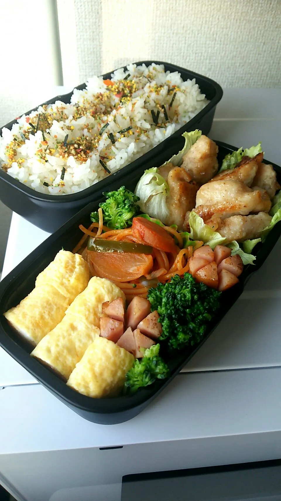 今日のお弁当🐔|えりさん