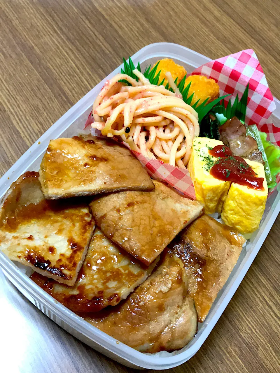 社会人男子弁当♡蒲焼き風豚ロース|utaさん