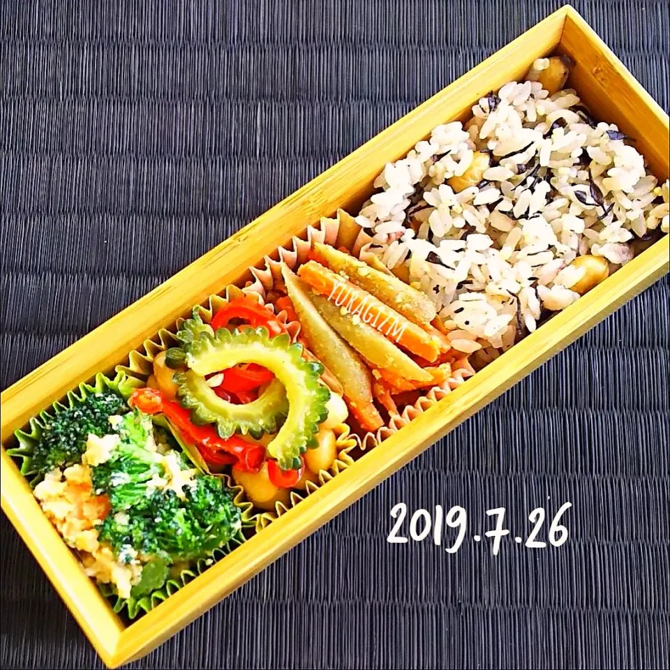 お弁当 2019.7.26|yuragizmさん