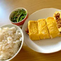 肉味噌卵焼き|ななつぼしさん