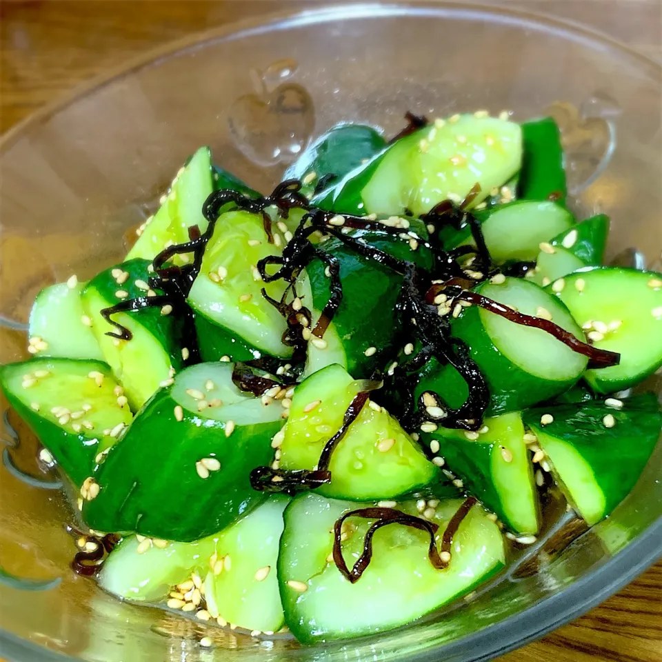 きゅうりの塩昆布和え|みなさん