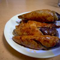 ナスの豚肉巻き 蒲焼き風味