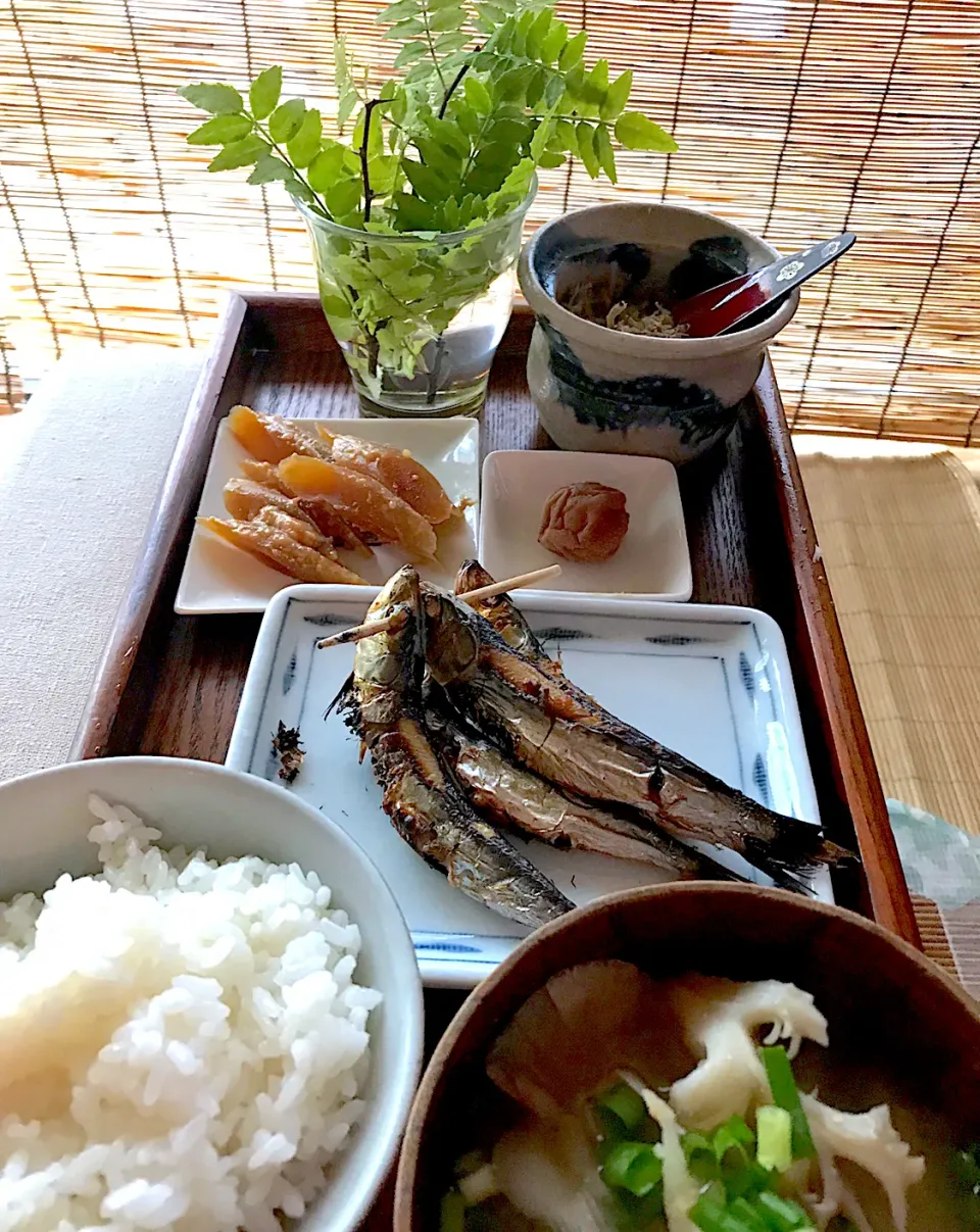 頂き物で朝ごはん|シュトママさん