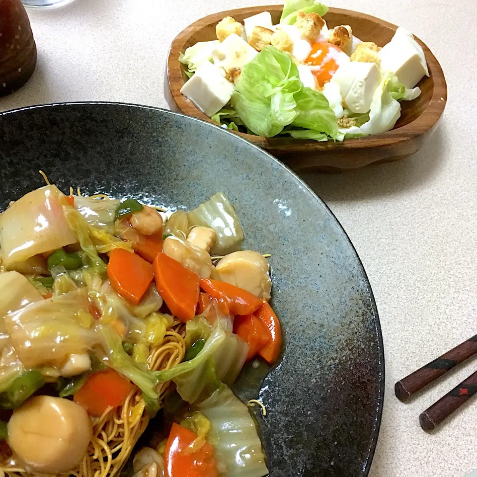 Snapdishの料理写真:190727朝昼ごはん|mioさん