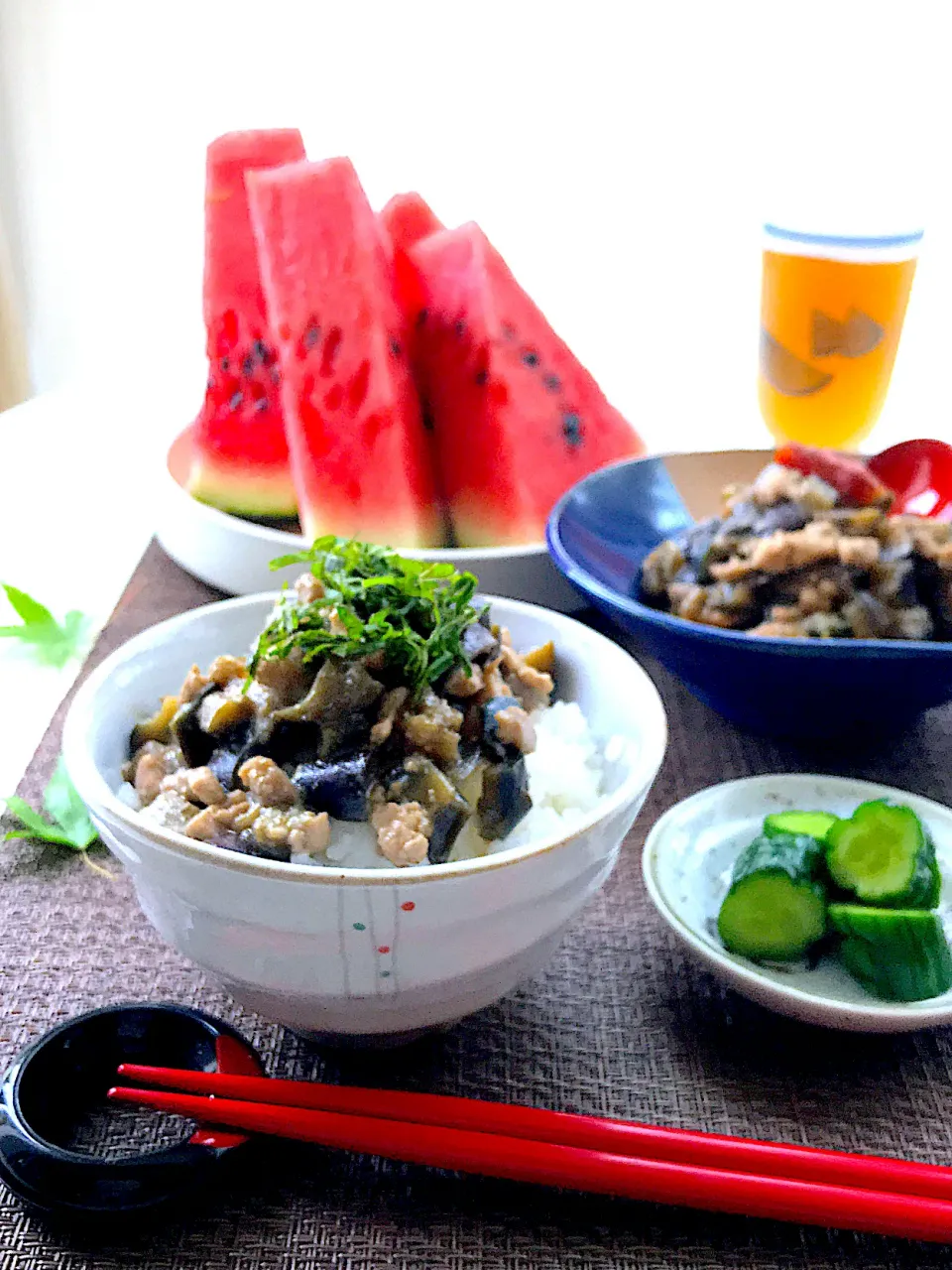 ご飯おかわり覚悟の🍆なす鶏味噌|サミカさん