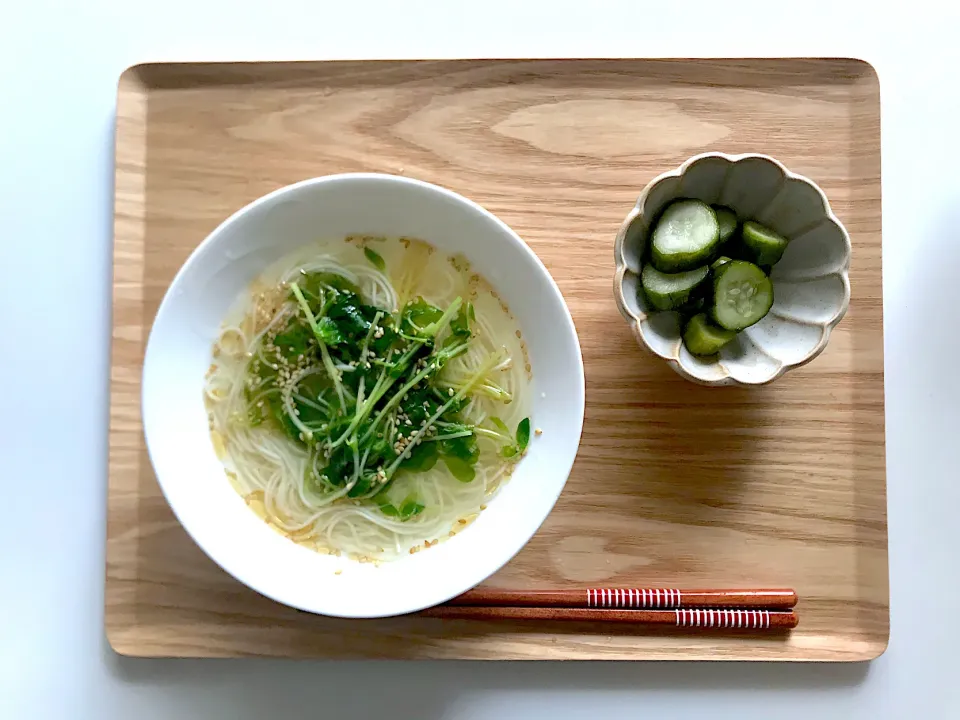 さっぱり塩そ〜めん|ピーちゃんさん