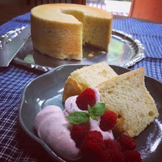 ラズベリーシフォンケーキのレシピと料理アイディア57件 Snapdish スナップディッシュ