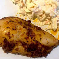 Chicken Cajun and Coleslaw|dewinaさん