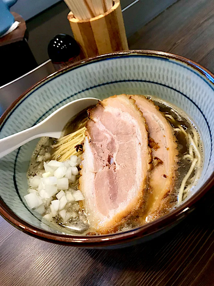 Snapdishの料理写真:✨漢の濃厚煮干し🍜✨|中さんさん