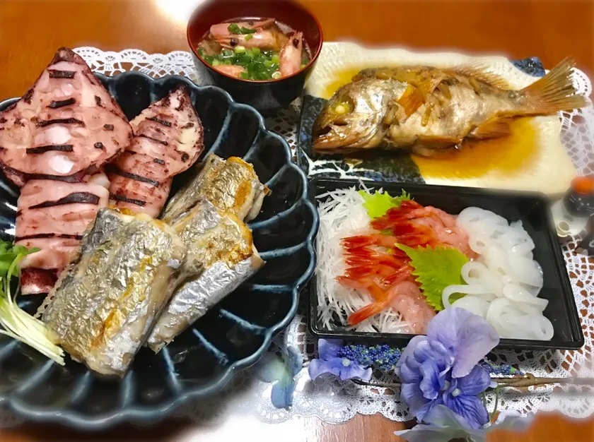 海鮮三昧〜😋💕💕💕|バシュランさん