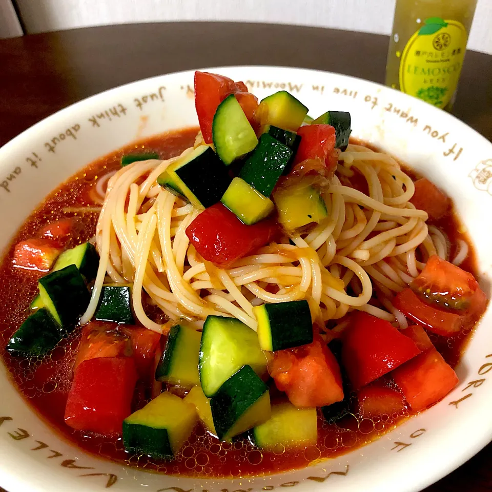 ちたこさんのガスパチョスープパスタ|すと☺︎*☻さん