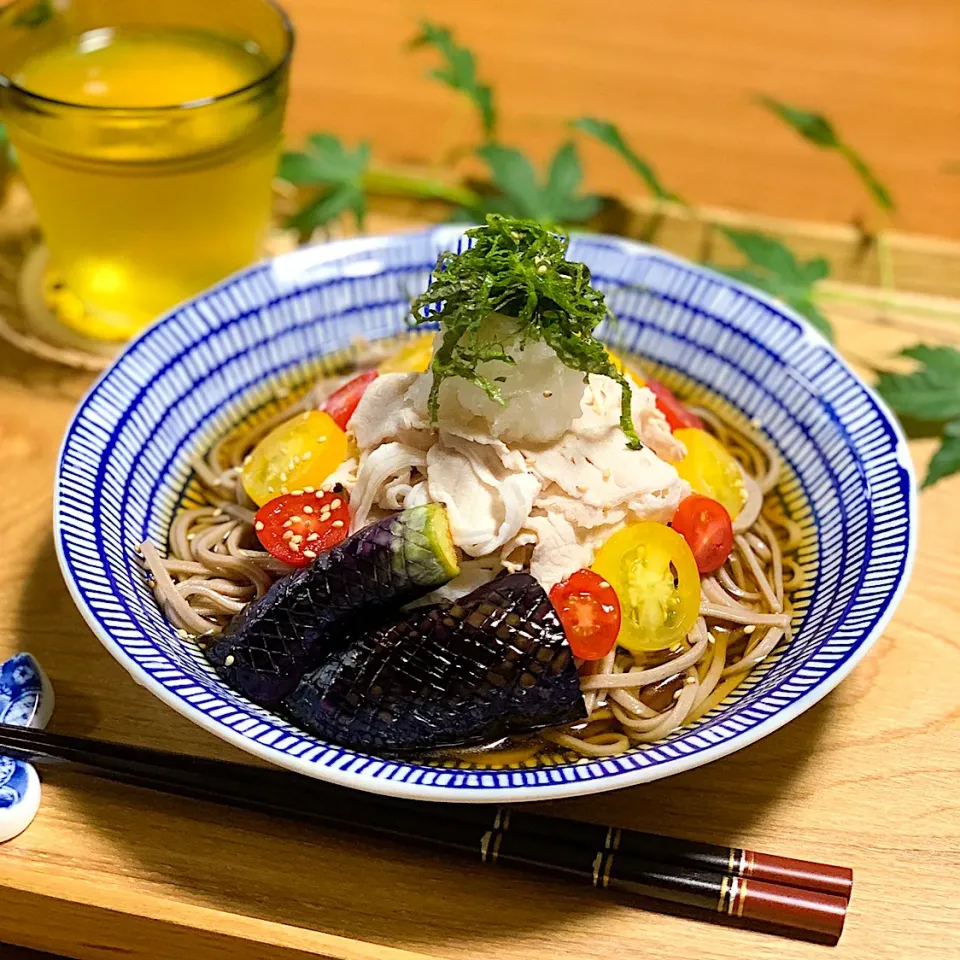 冷しゃぶおろしぶっかけ蕎麦|kozue512さん