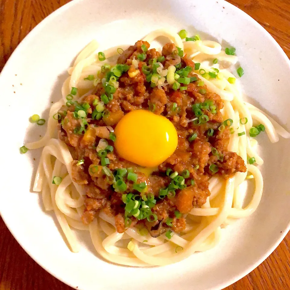 肉味噌うどん|ゆーぞーさん