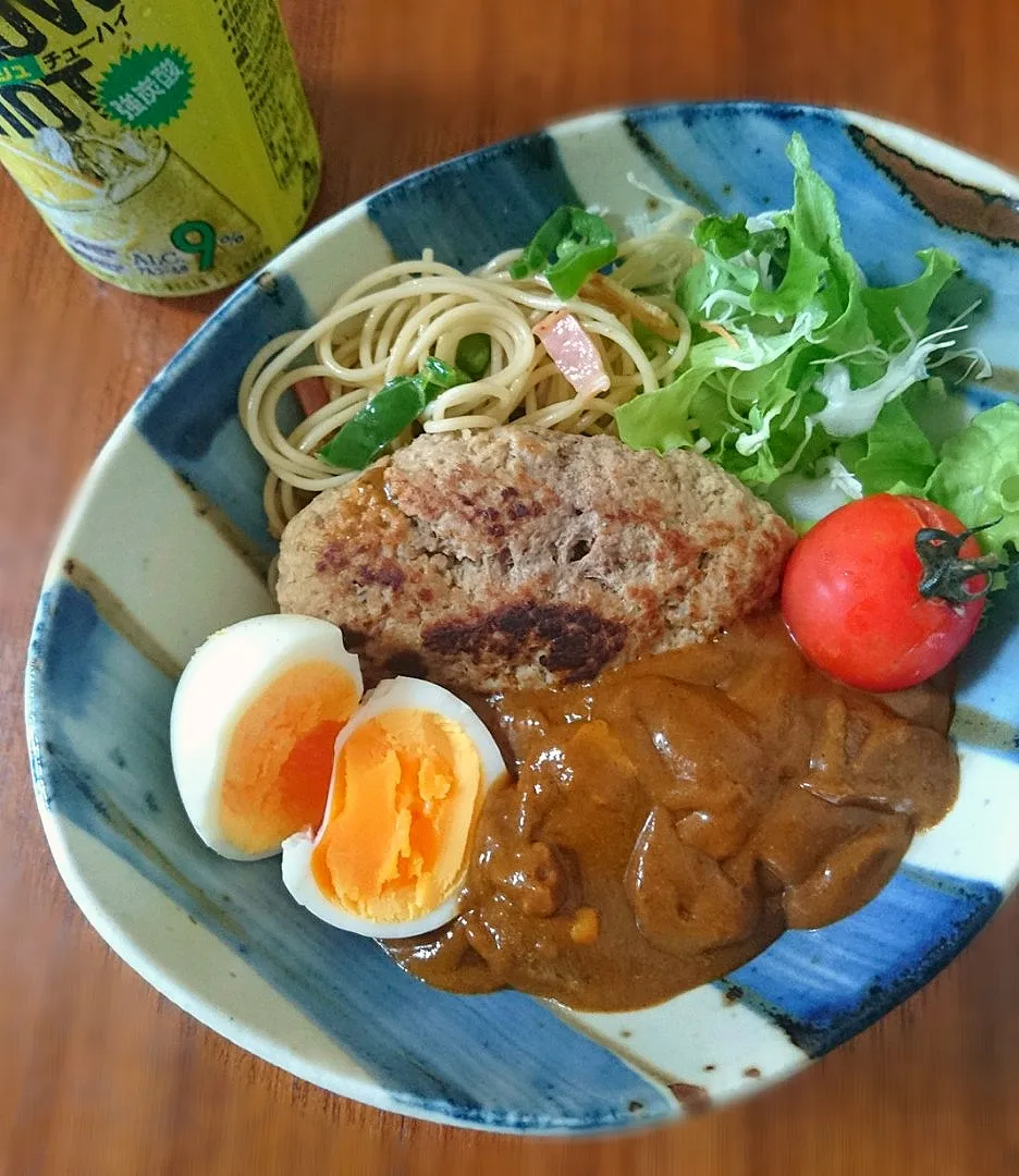 Snapdishの料理写真:ﾊﾝﾊﾞｰｸﾞwithLEE|まりおさん