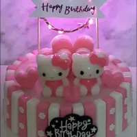 hello kitty jelly cake|looさん