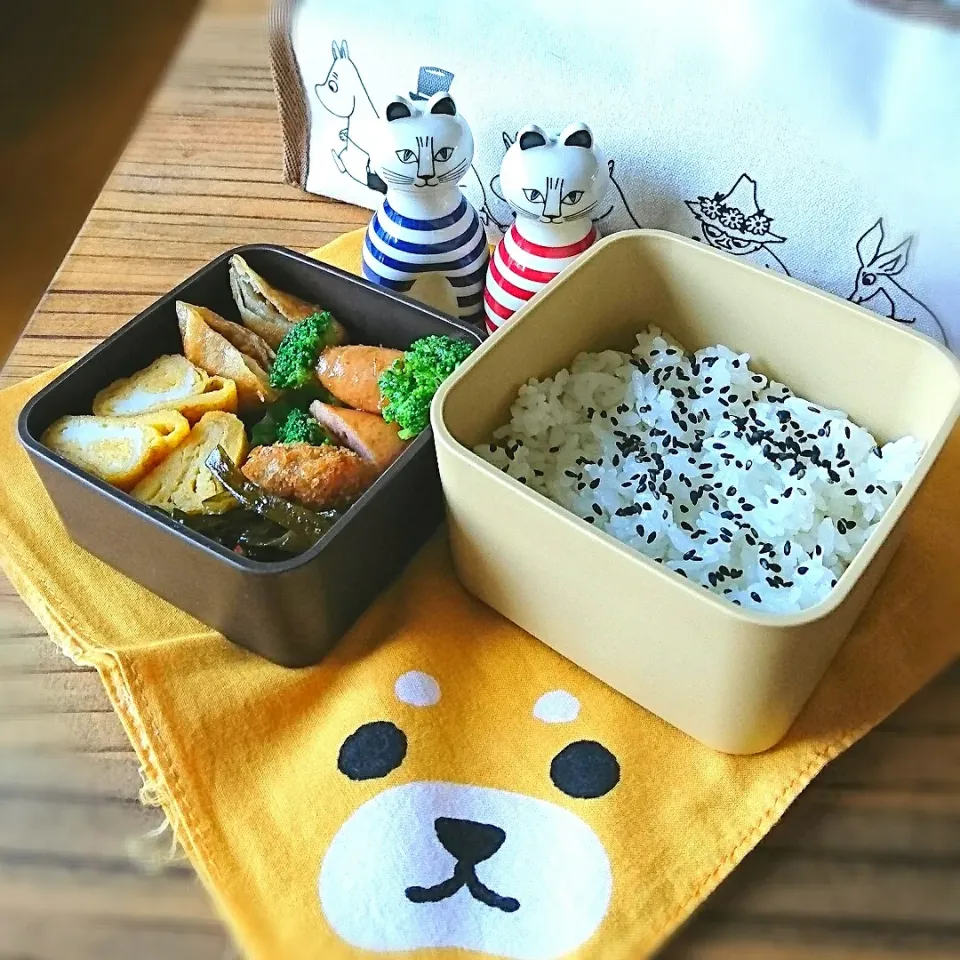 Snapdishの料理写真:おっと弁当 7/29|ふ〜たん**さん