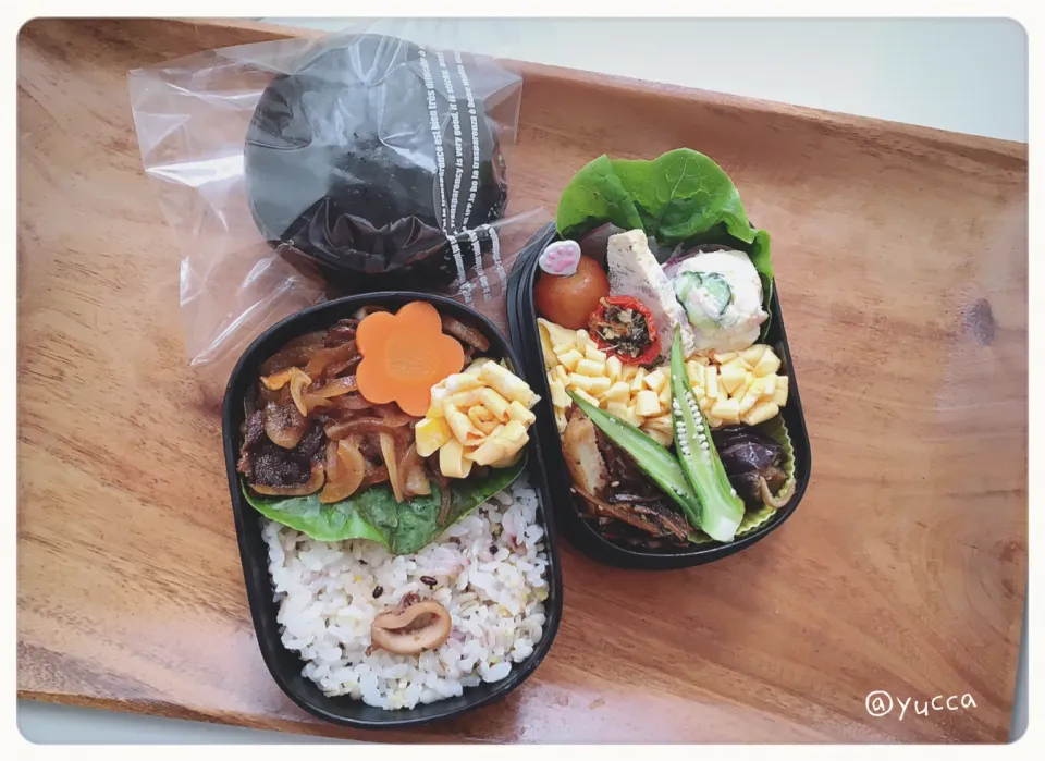 Snapdishの料理写真:JK弁当🍧2019.7.29(Mon.)|yucca@さん