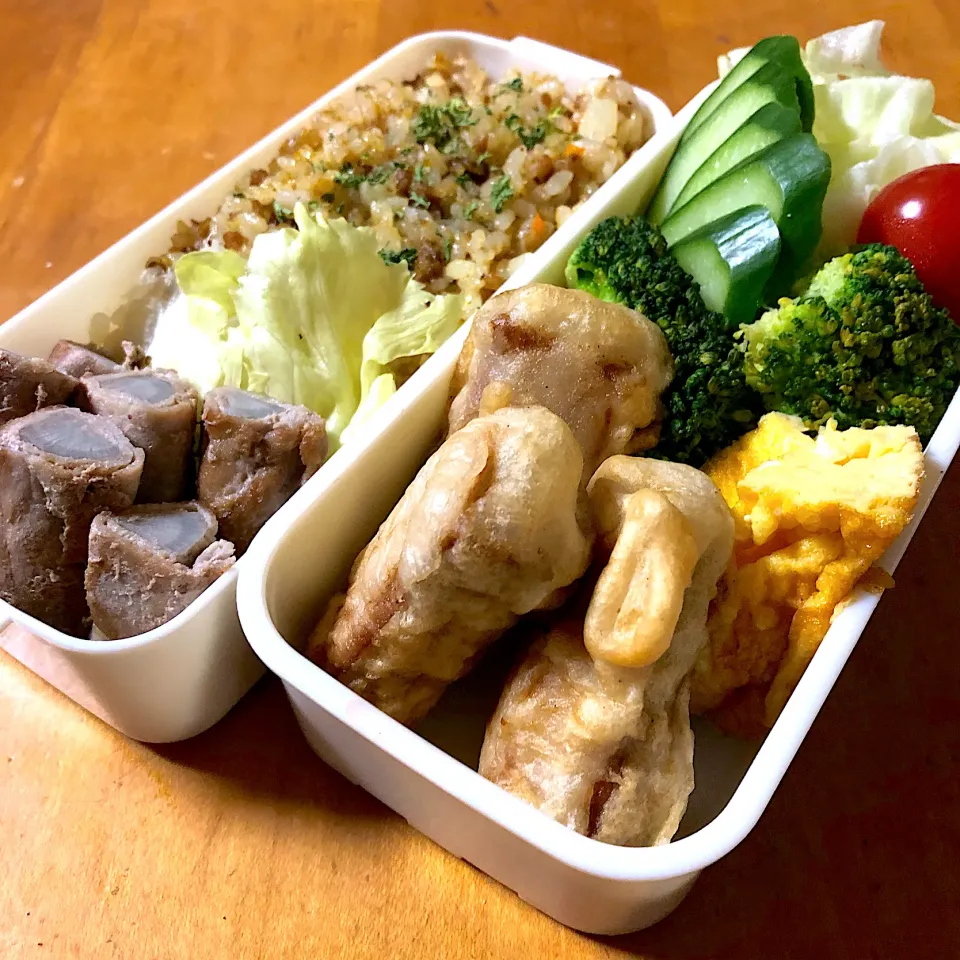 Snapdishの料理写真:今日の俺弁当！|沖縄「ピロピロ」ライフさん