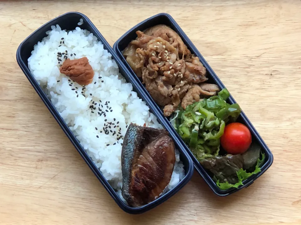 豚の生姜焼き 弁当|弁当 備忘録さん