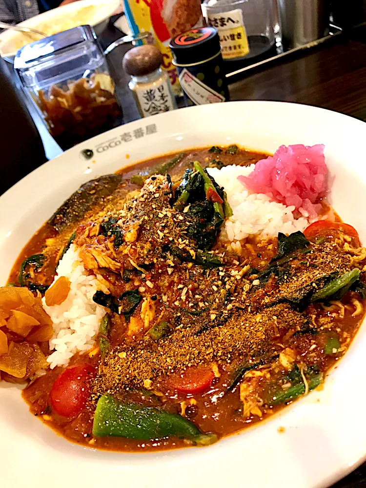 Snapdishの料理写真:✨漢の激辛カレー曜日🍛✨|中さんさん