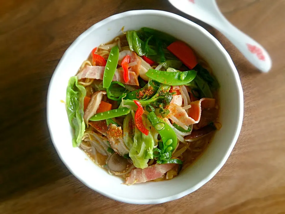 野菜味噌ラーメン|古尾谷りかこさん