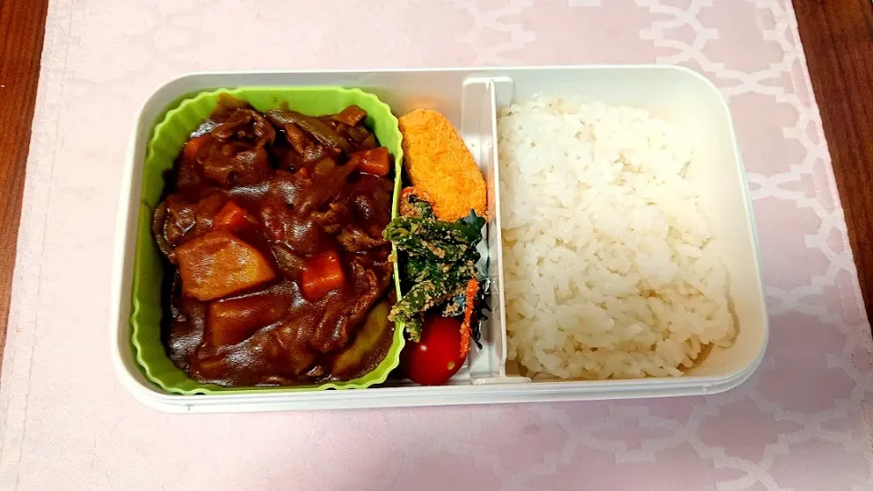 Snapdishの料理写真:カレーライス❤️旦那さんお弁当🎵😊|かおるcitronさん