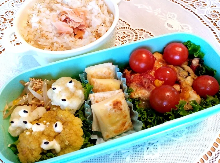 旦那への夕方出勤弁当|🌻ako ·͜·♡peco🌻さん